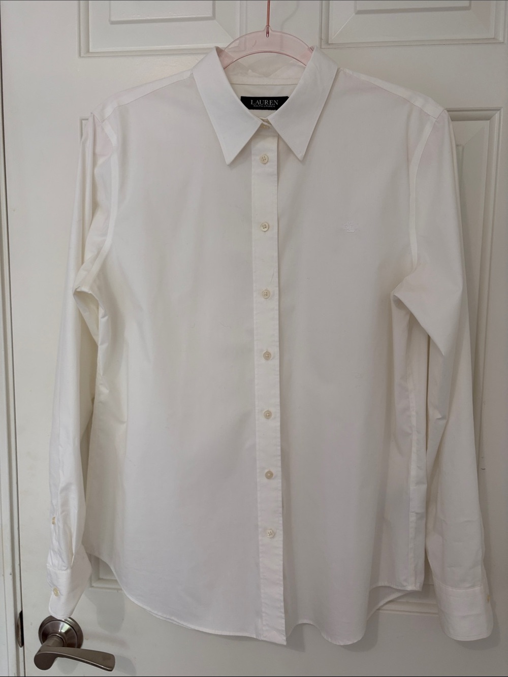 Women’s White Button Down